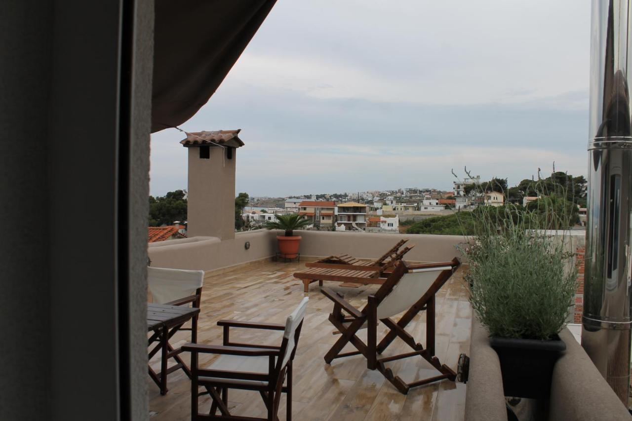 Sea View Apartment 15 Min From Athens Airport Nea Makri Exterior photo