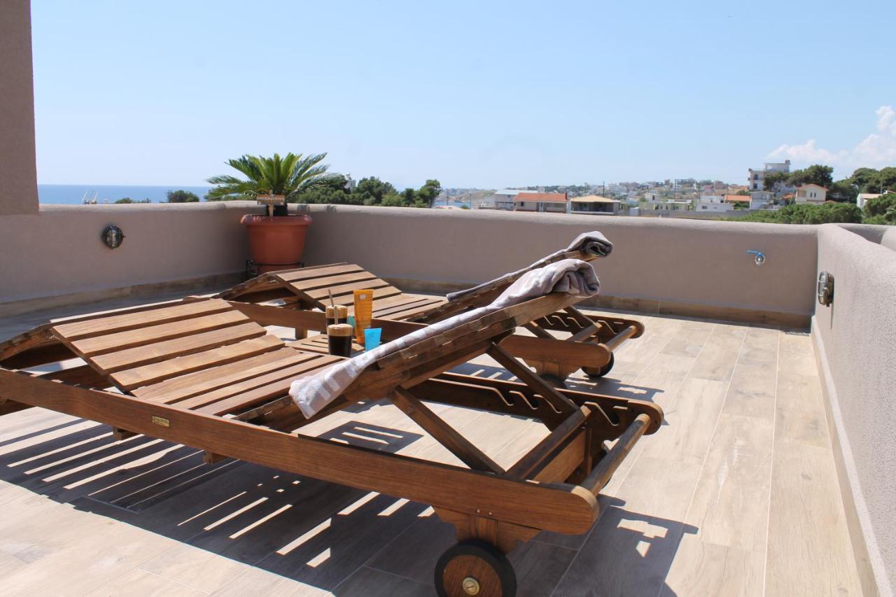 Sea View Apartment 15 Min From Athens Airport Nea Makri Exterior photo
