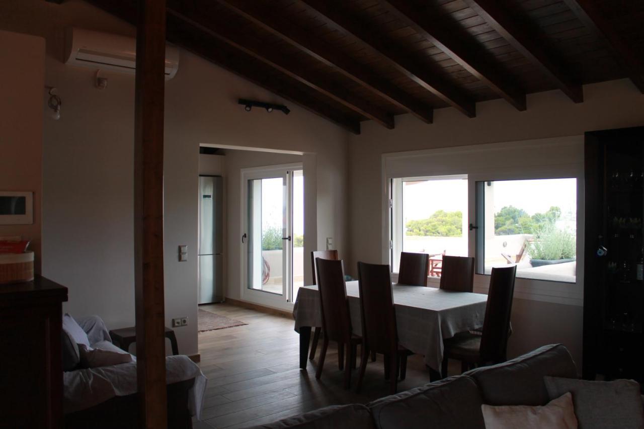 Sea View Apartment 15 Min From Athens Airport Nea Makri Exterior photo