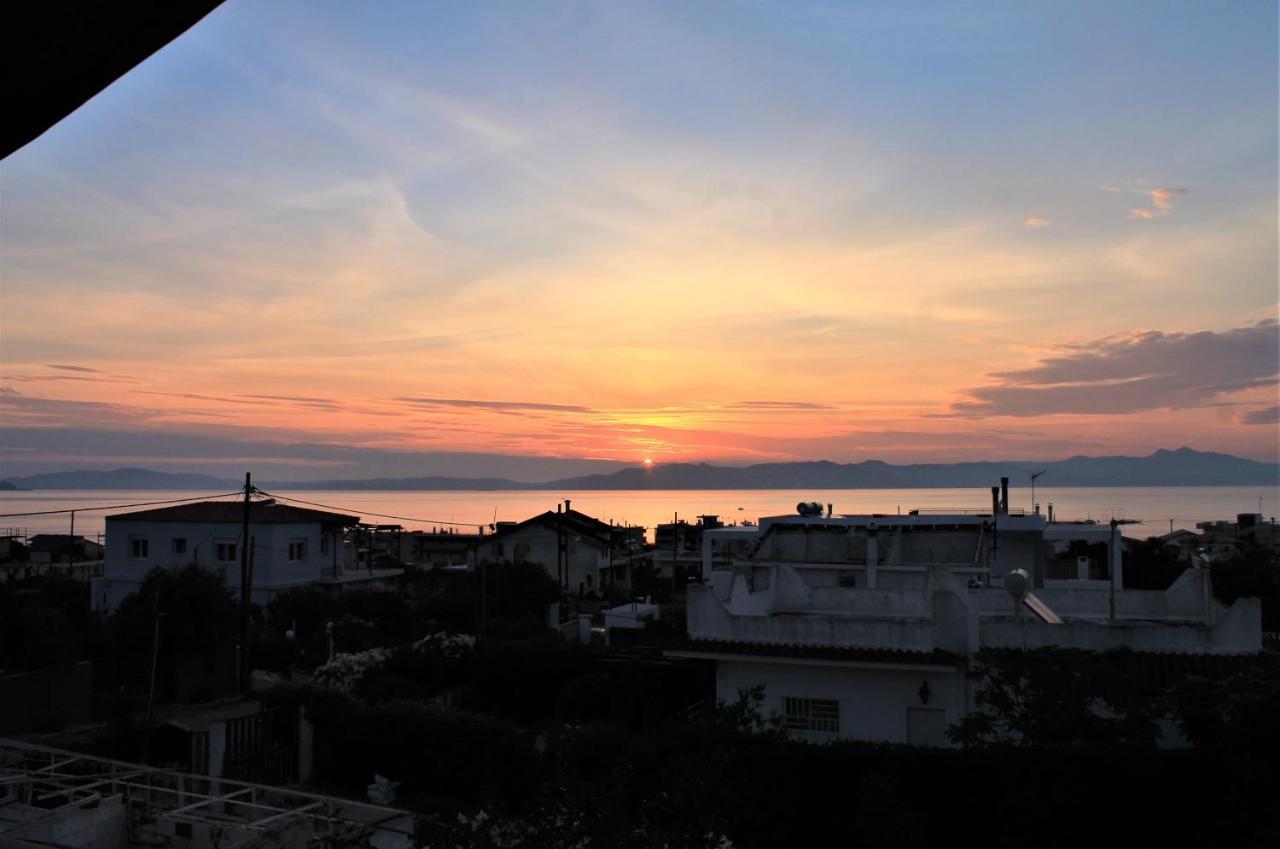 Sea View Apartment 15 Min From Athens Airport Nea Makri Exterior photo