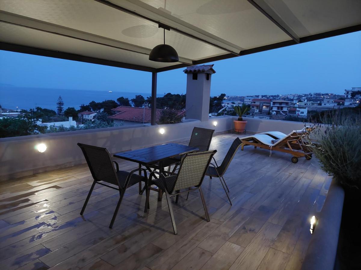 Sea View Apartment 15 Min From Athens Airport Nea Makri Exterior photo