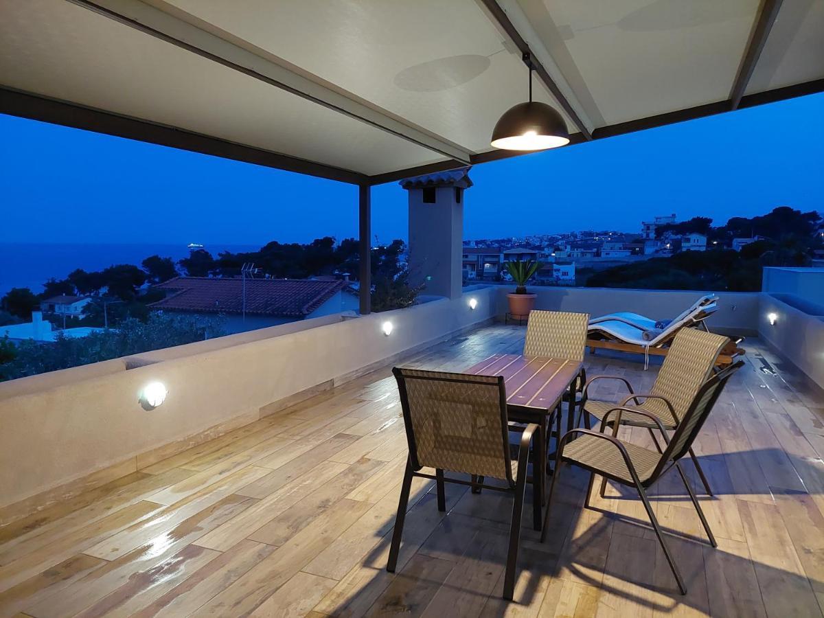 Sea View Apartment 15 Min From Athens Airport Nea Makri Exterior photo