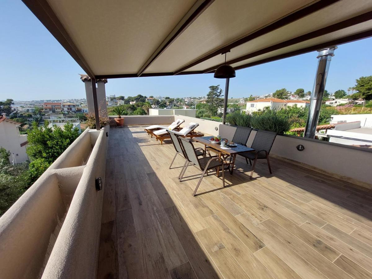 Sea View Apartment 15 Min From Athens Airport Nea Makri Exterior photo